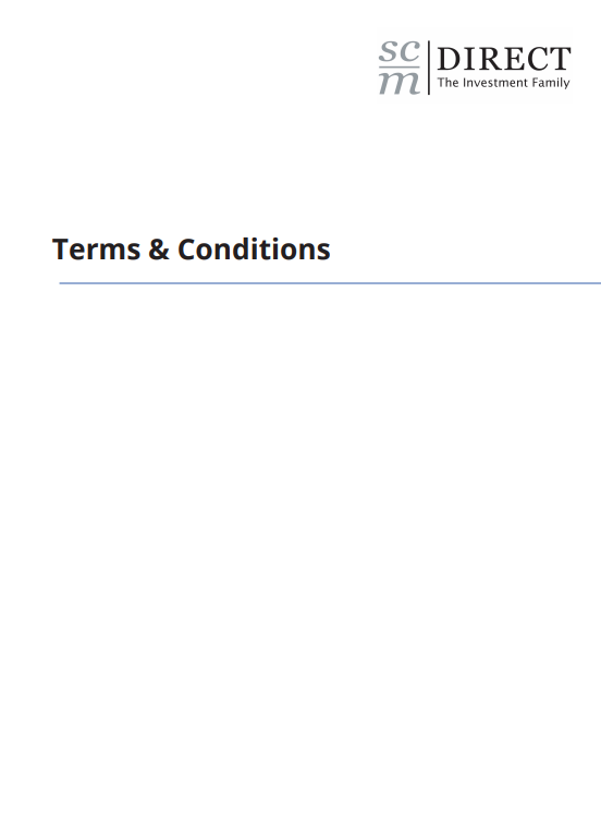 SCM Direct Terms & Conditions